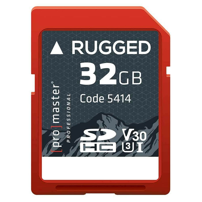 ProMaster Rugged SDXC 32GB UHS-I V30