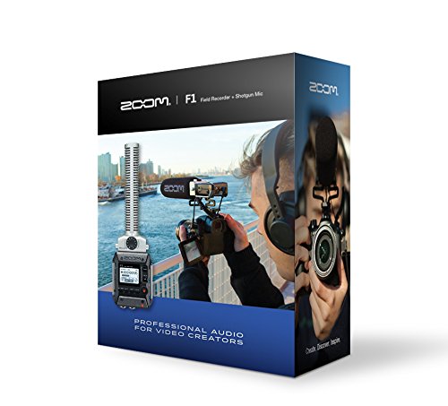 Zoom F1-SP 2-Input / 2-Track Portable Field Recorder with Shotgun Microphone - 1