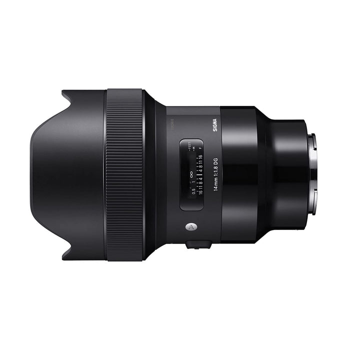 Sigma 14mm f/1.8 Art DG HSM Lens (for Canon EOS Cameras) - Black