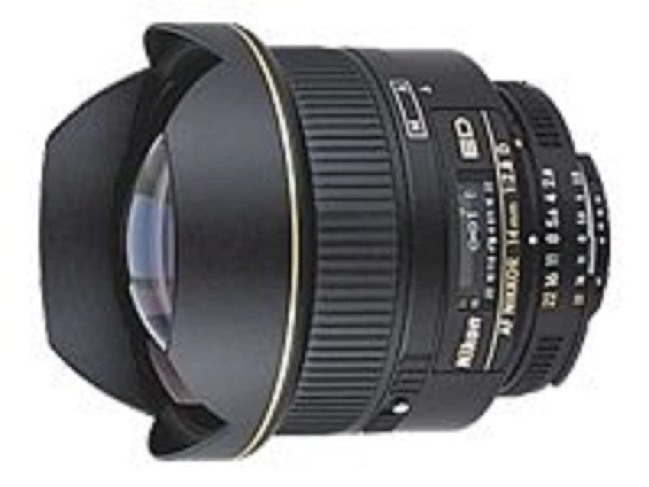 Nikon NIKON 14mm f/2.8D ED AF Ultra Wide-Angle Nikkor Lens - Black