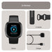 Fitbit Versa 4 GPS Smartwatch (Black / Graphite Aluminium) - 8