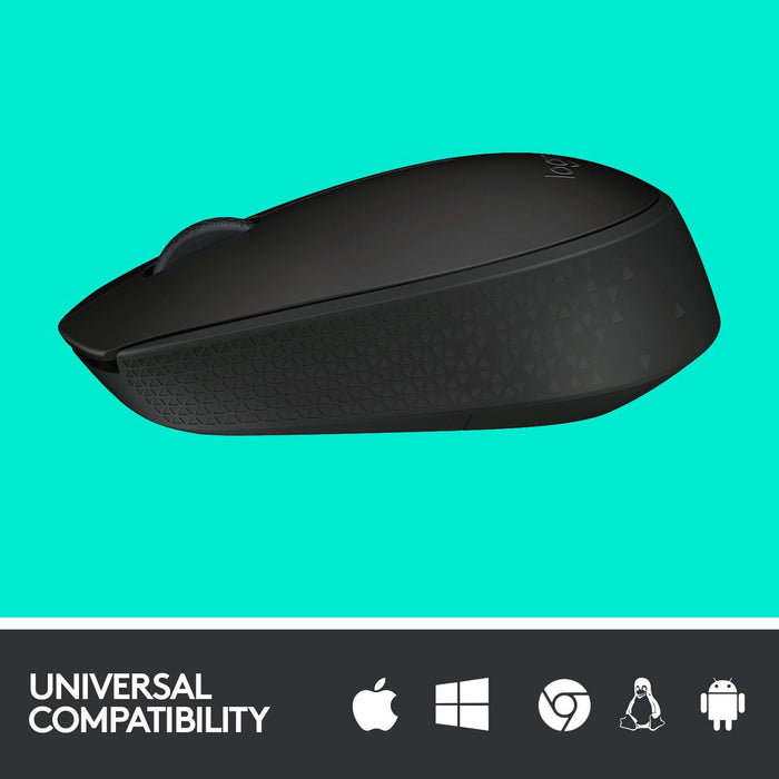 Logitech M171 Wireless Optical Mouse - Black