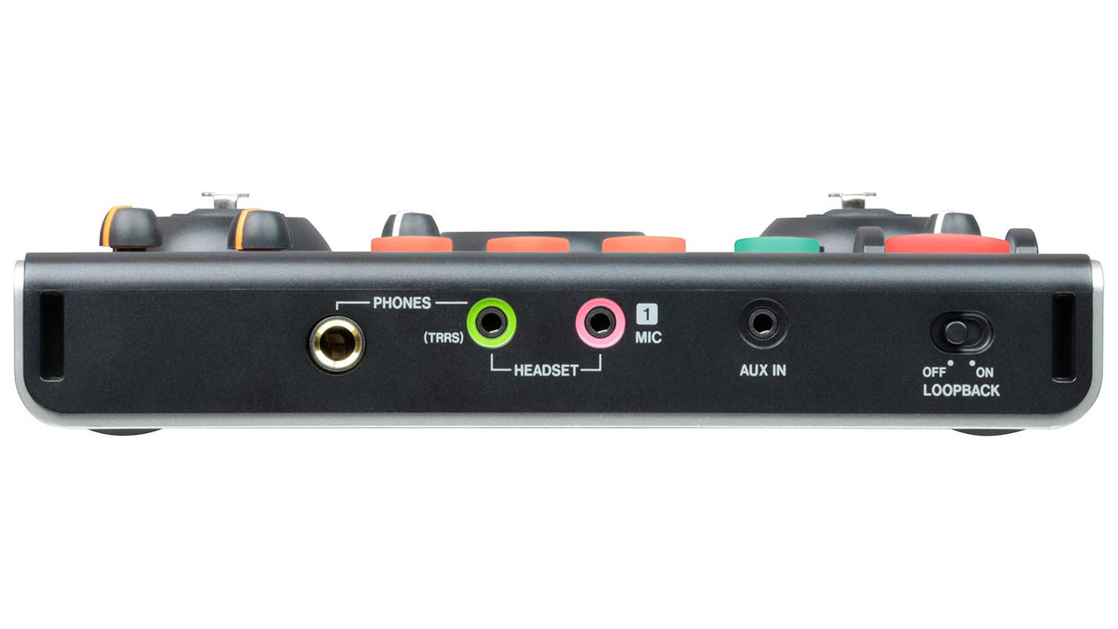 Tascam MiniStudio Creator USB Podcasting Broadcast Interface - Black