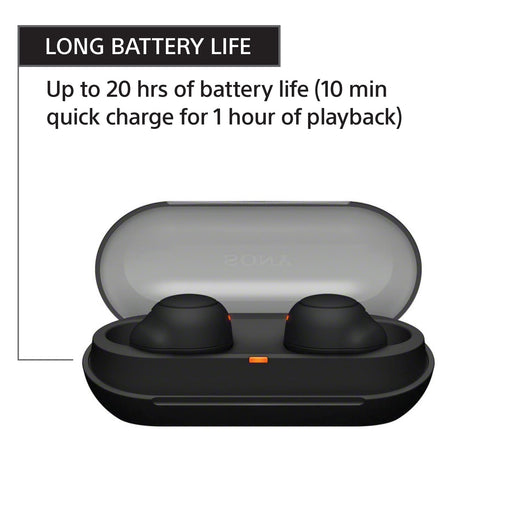 Sony WF-C500 Truly Wireless Headphones (Black) - 2
