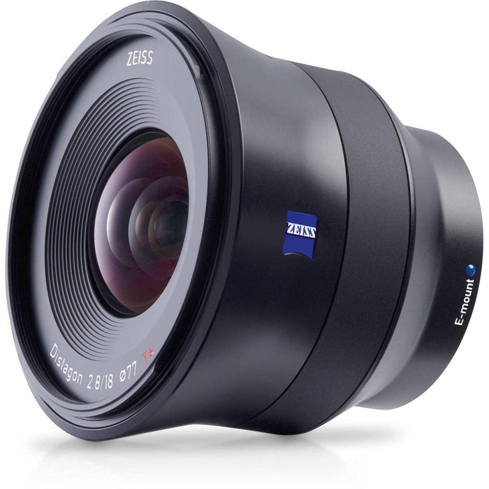 Zeiss 18mm f/2.8 Batis Series Lens for Sony Full Frame E-Mount NEX Cameras - Black