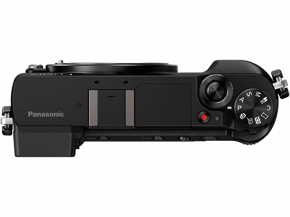 Panasonic LUMIX GX85 Body 4K Mirrorless Camera, 16 Megapixles, 3 Inch Tilting Touch LCD - Black
