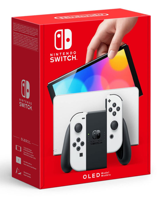 Nintendo Switch OLED Console (64GB, White) - 1