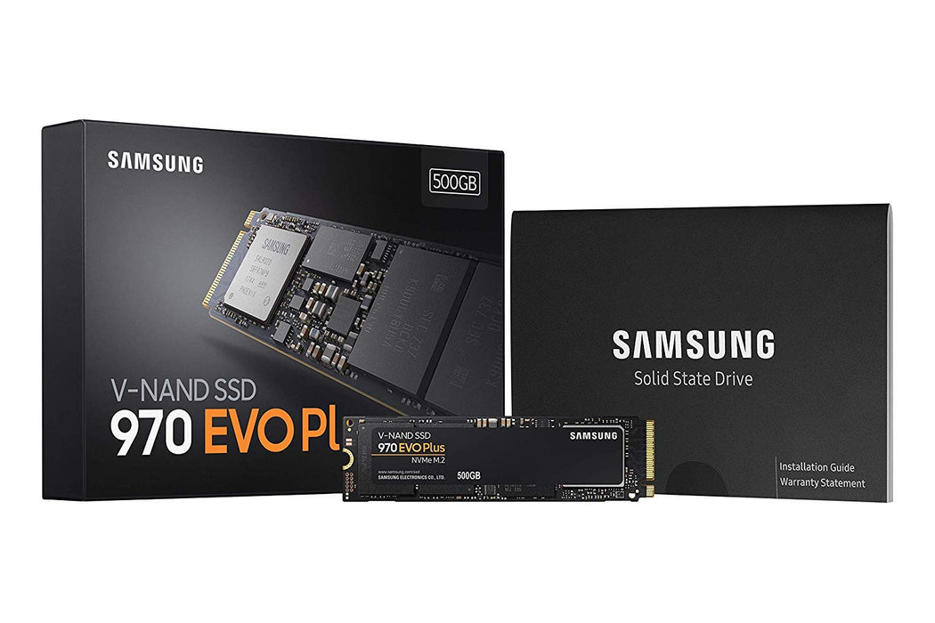 Samsung 970 EVO Plus Series - 500GB PCIe NVMe - M.2 Internal SSD