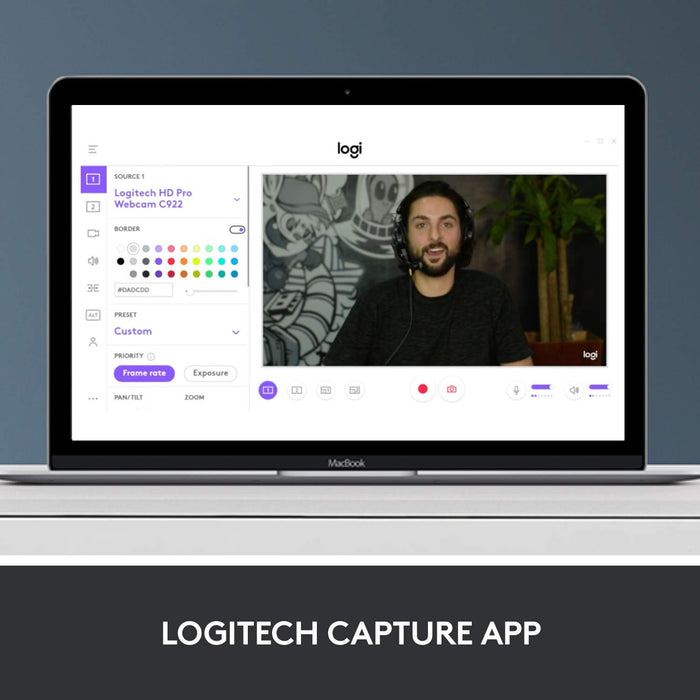 Logitech-C922 Pro HD Stream Webcam - 5