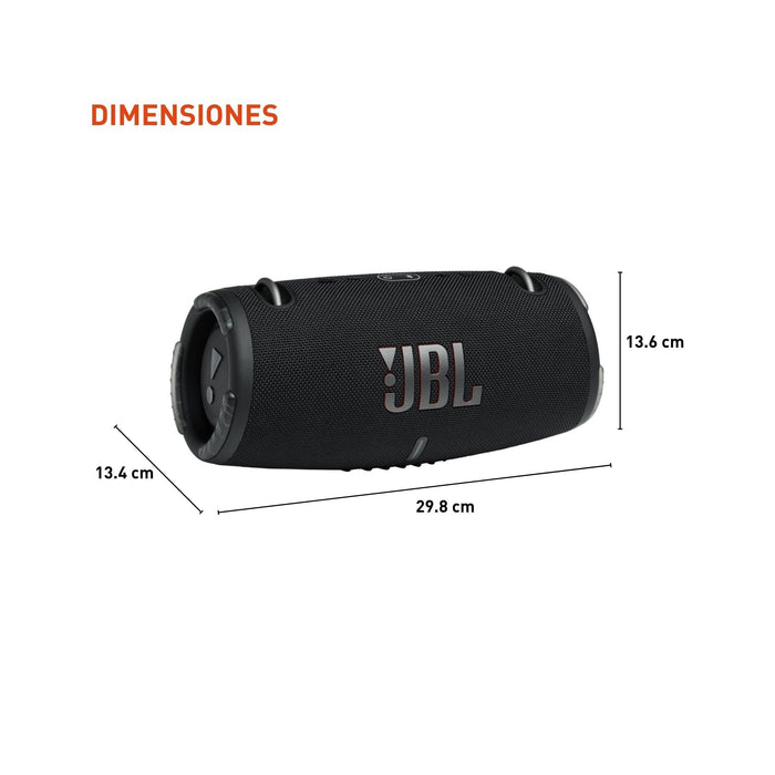 JBL Xtreme 3 Portable Bluetooth Speaker (Black) - 2