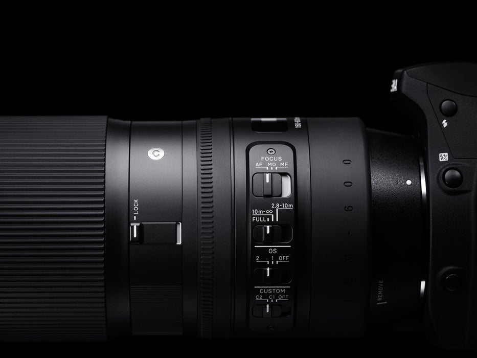 Sigma 745-306 150-600mm f/5-6.3 DG OS HSM Contemporary Lens for Nikon F - Black