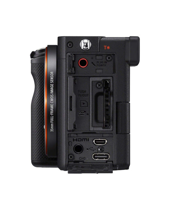 Sony Alpha 7C Full-Frame Compact Mirrorless Camera Kit - Black