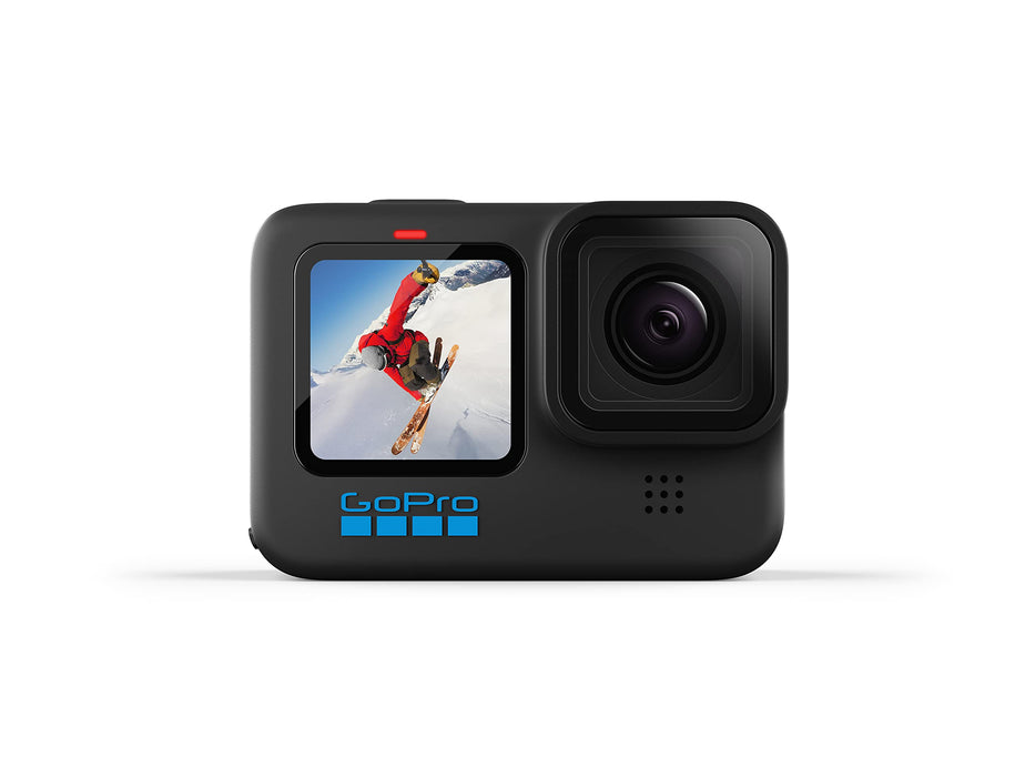 GoPro Hero10 Action Camera with Front LCD and Touch Rear Screens - Black