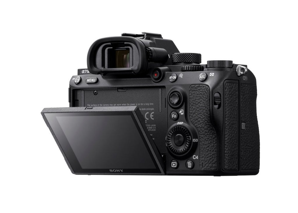Sony A7 III ILCE7M3/B Full-Frame Mirrorless Interchangeable-Lens with 3-Inch LCD, Body Only - Black
