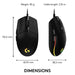 Logitech G102 Gaming Mouse (Black) - 8