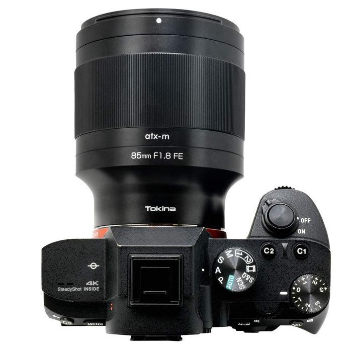 Tokina ATX-m 85mm F1.8 Compatible with Sony FE Mount - Black