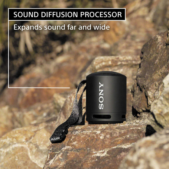 Sony SRS-XB13 EXTRA BASS Portable Wireless Speaker (Black) - 8