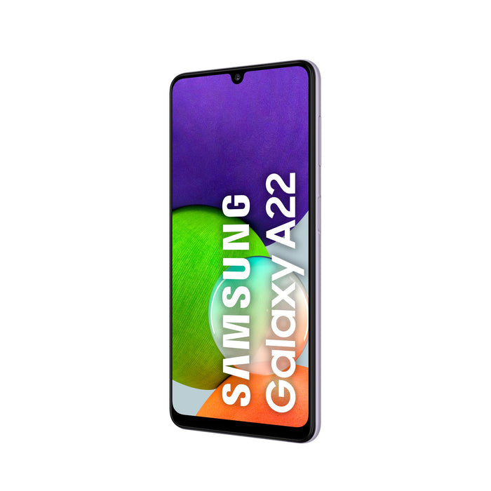 Samsung Galaxy A22 Dual-SIM 128GB ROM + 4GB RAM Factory Unlocked 4G/LTE - Purple