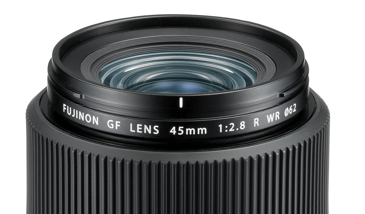 Fujifilm Fujinon GF 45mm F2.8 R WR Lens - Black