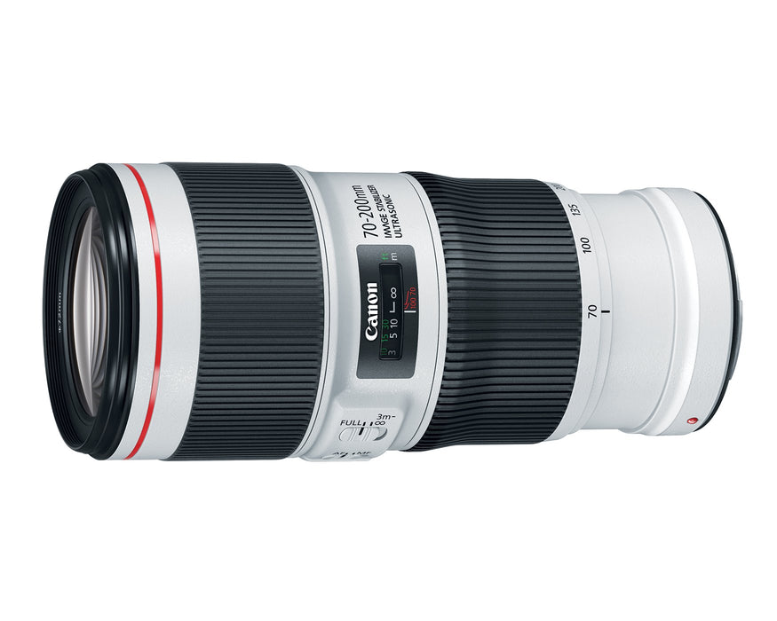 Canon EF 70-200mm f/4L-IS II USM Lens for Canon Digital SLR Cameras - White