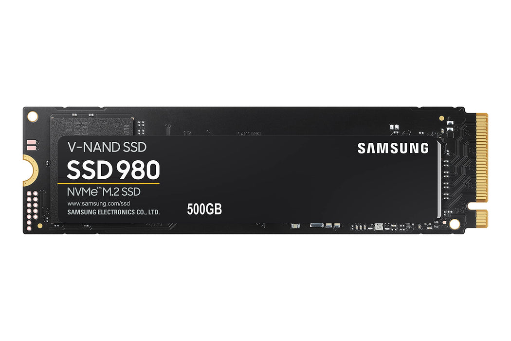 Samsung 980 500GB NVMe M.2 2280 PCIe Gen3 SSD (MZ-V8V500B) - 1