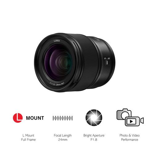 Panasonic Lumix S 24mm f/1.8 Lens (S-S24) - 2