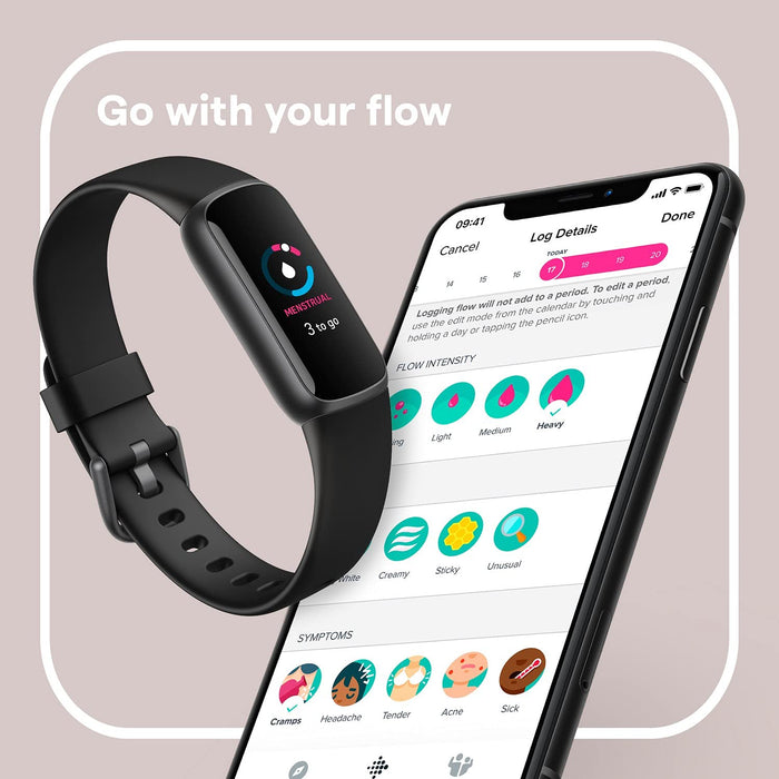 Fitbit Luxe Fitness and Wellness Tracker - Black