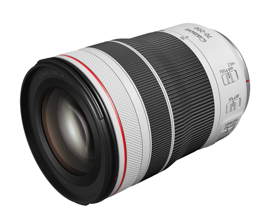 Canon RF 70-200mm F4 L is USM Lens - White