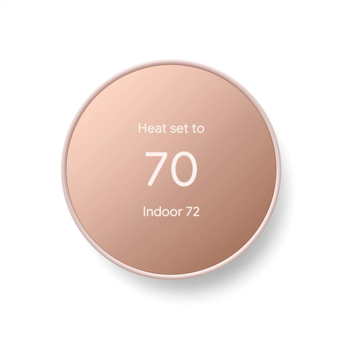 Google Nest Thermostat - Smart Thermostat for Home - Programmable WiFi Thermostat - Brown