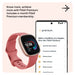 Fitbit Versa 4 GPS Smartwatch (Pink Sand/ Copper Rose Aluminium) - 8
