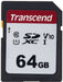 Transcend SDXC 300S UHS-1 U3 (64GB, TS64GSDC300S) - 1