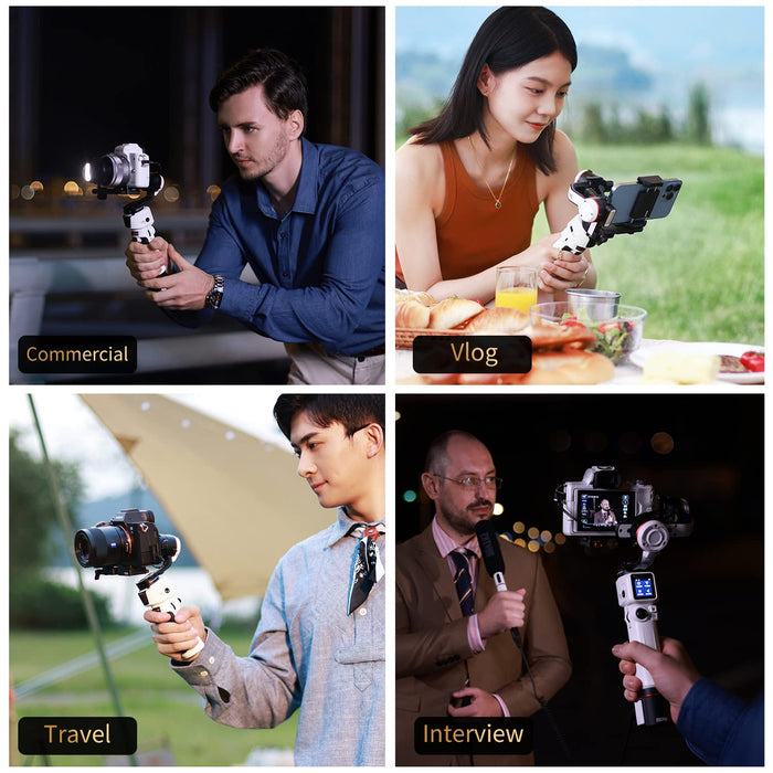 Zhiyun Crane M3 Pro 3-Axis Handheld Gimbal Stabilizer for Mirrorless Cameras Smartphone Action Cameras