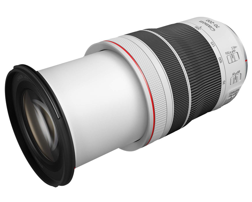 Canon RF 70-200mm F4 L is USM Lens - White