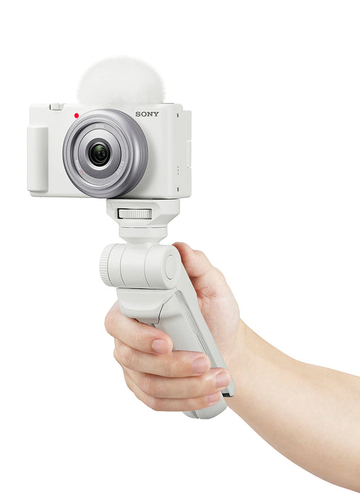 Sony ZV-1F Vlogging Camera (White) - 4