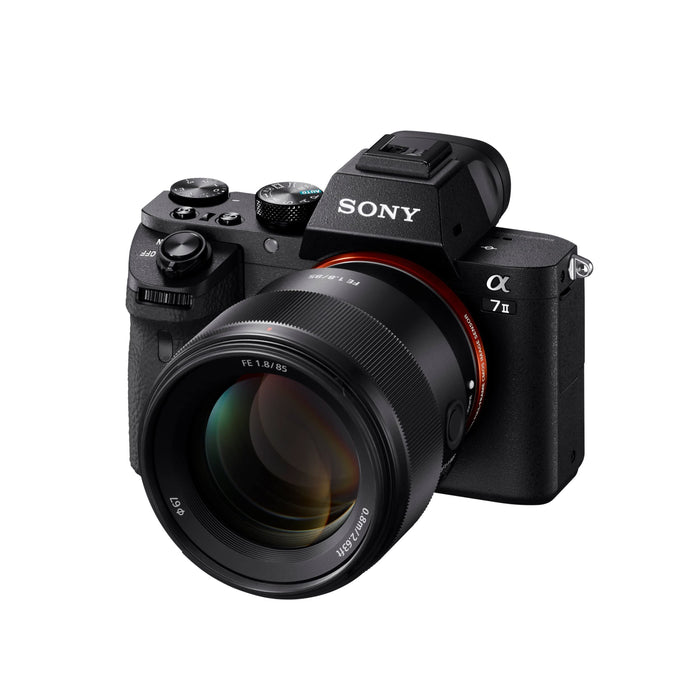 Sony SEL-85F18 Portrait Lens Fixed Focal 85mm F1.8 Full Frame - E Mount Black