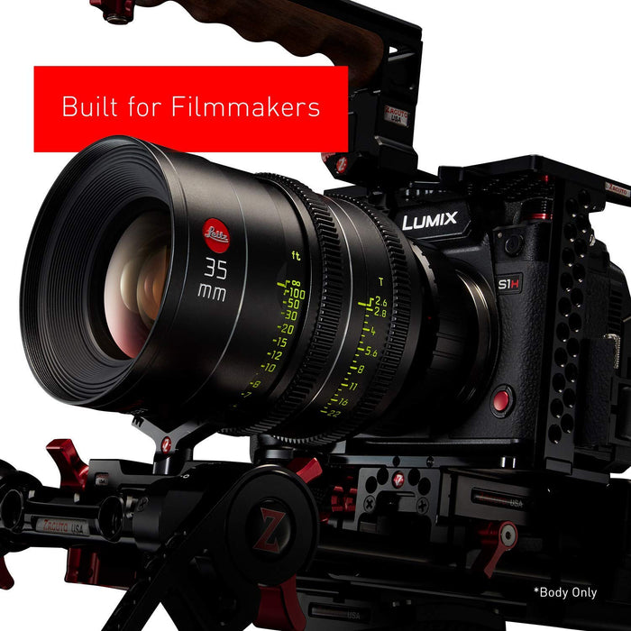 Panasonic LUMIX S1H Digital Mirrorless Video Camera with 24.2 Full Frame Sensor - Black