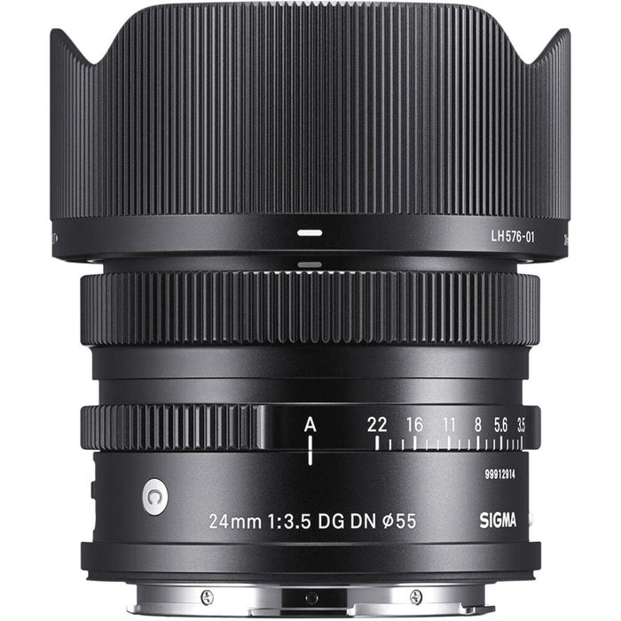 Sigma 24mm F3.5 DG DN for L-Mount - Black