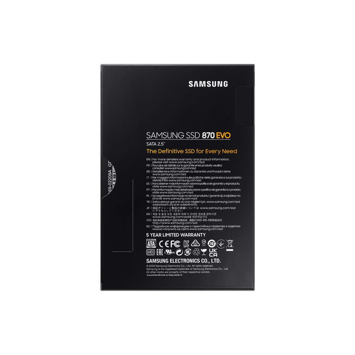 Samsung 870 EVO 250 GB - Black