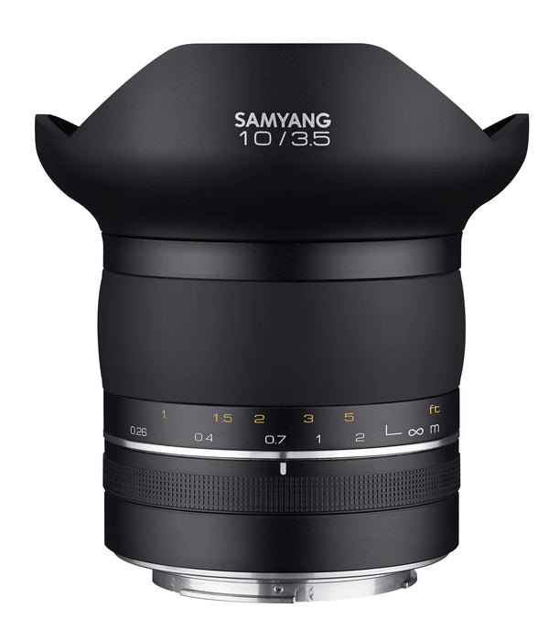 Samyang XP 10mm F3.5 Manual-Focus Ultra-Wide-Angle 50MP/8K Lens for Canon EF Cameras