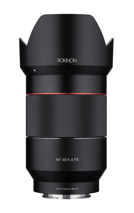 Rokinon AF 35mm f/1.4 Auto Focus Wide Angle Full Frame Lens - Black