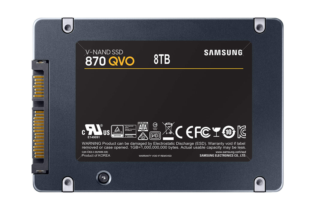 Samsung SSD 870 QVO SATA III (8TB, MZ-77Q8T0BW) - 4