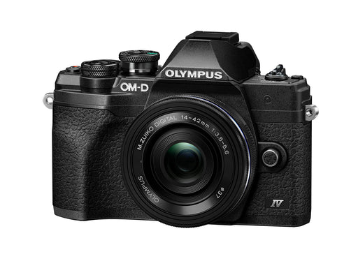 Olympus OM-D E-M10 Mark IV Kit (14-42mm EZ Lens) Black - 1