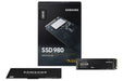 Samsung 980 500GB NVMe M.2 2280 PCIe Gen3 SSD (MZ-V8V500B) - 5