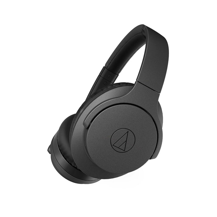 Audio-Technica QuietPoint Bluetooth Wireless Noise Cancelling Headphones - Black