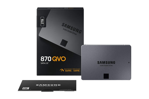Samsung SSD 870 QVO SATA III (2TB, MZ-77Q2T0BW) - 2