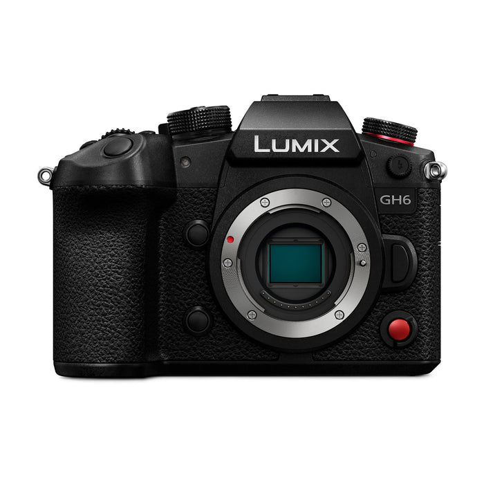 Panasonic LUMIX GH6, 25.2MP Mirrorless Micro Four Thirds Camera - Black