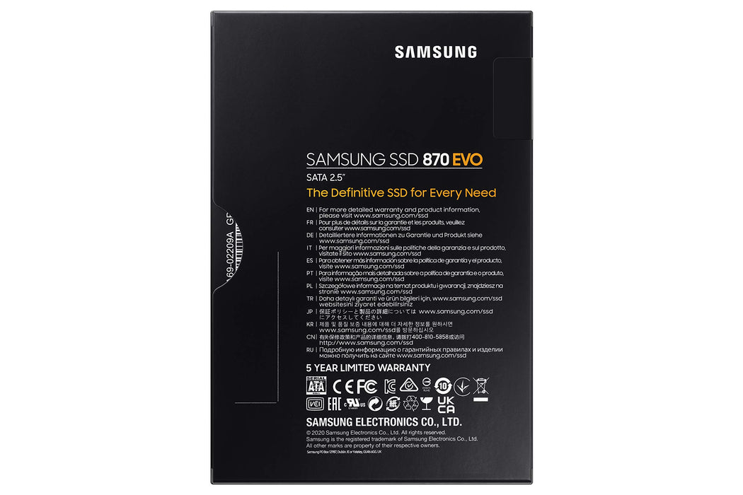 Samsung SSD 870 EVO SATA 2.5 (1TB, MZ-77E1T0BW) - 4