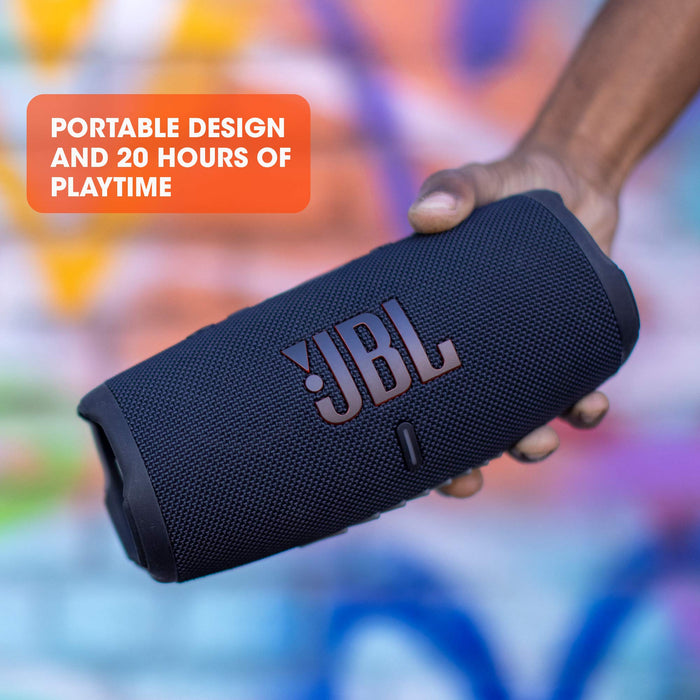 JBL Charge 5 Bluetooth Speaker (Black) - 4