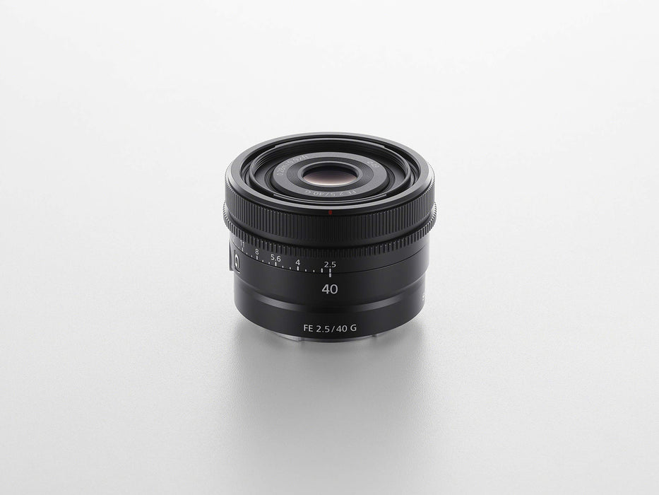 Sony FE 40mm F2.5 G Full-Frame Ultra-Compact G Lens - Black