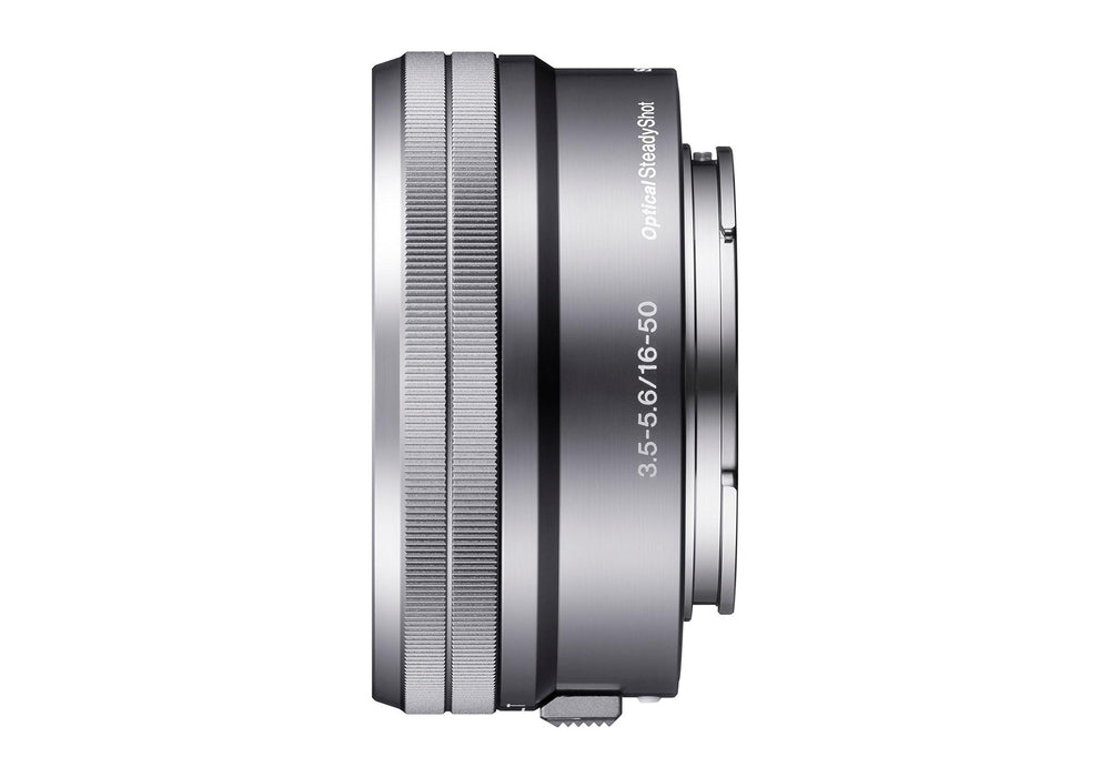 Sony E PZ 16-50mm F3.5-5.6 OSS (SELP1650, Silver, Retail Packing